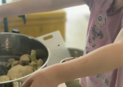 atelier créatif dans une école